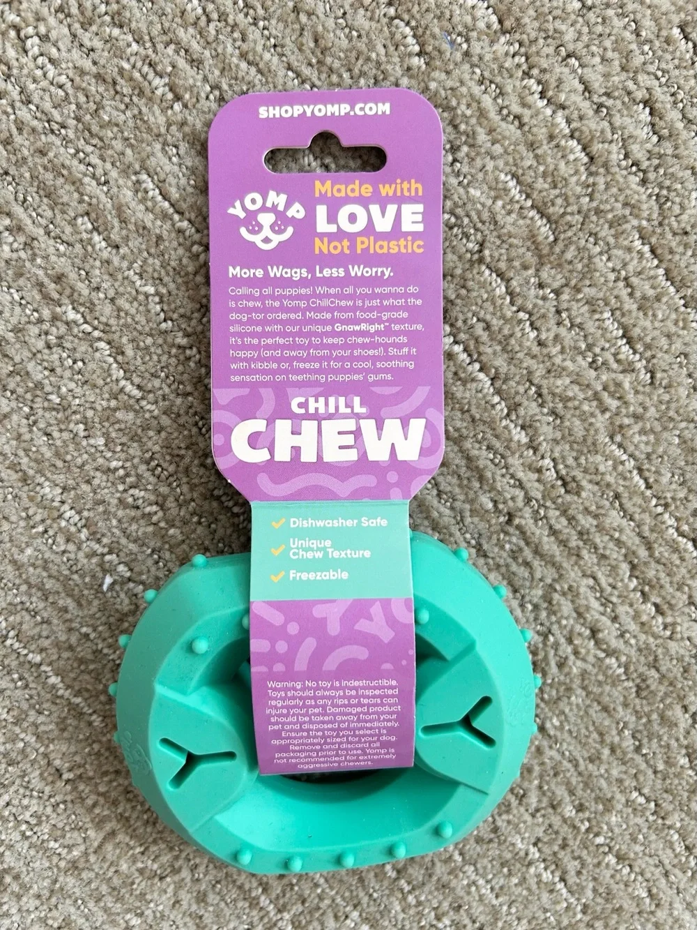 Large Dog Harness & Leash, Yomp Silicone Chill Chew, Chuckit! Water TumbleBumper